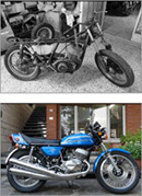 restauro kawasaki h1 72